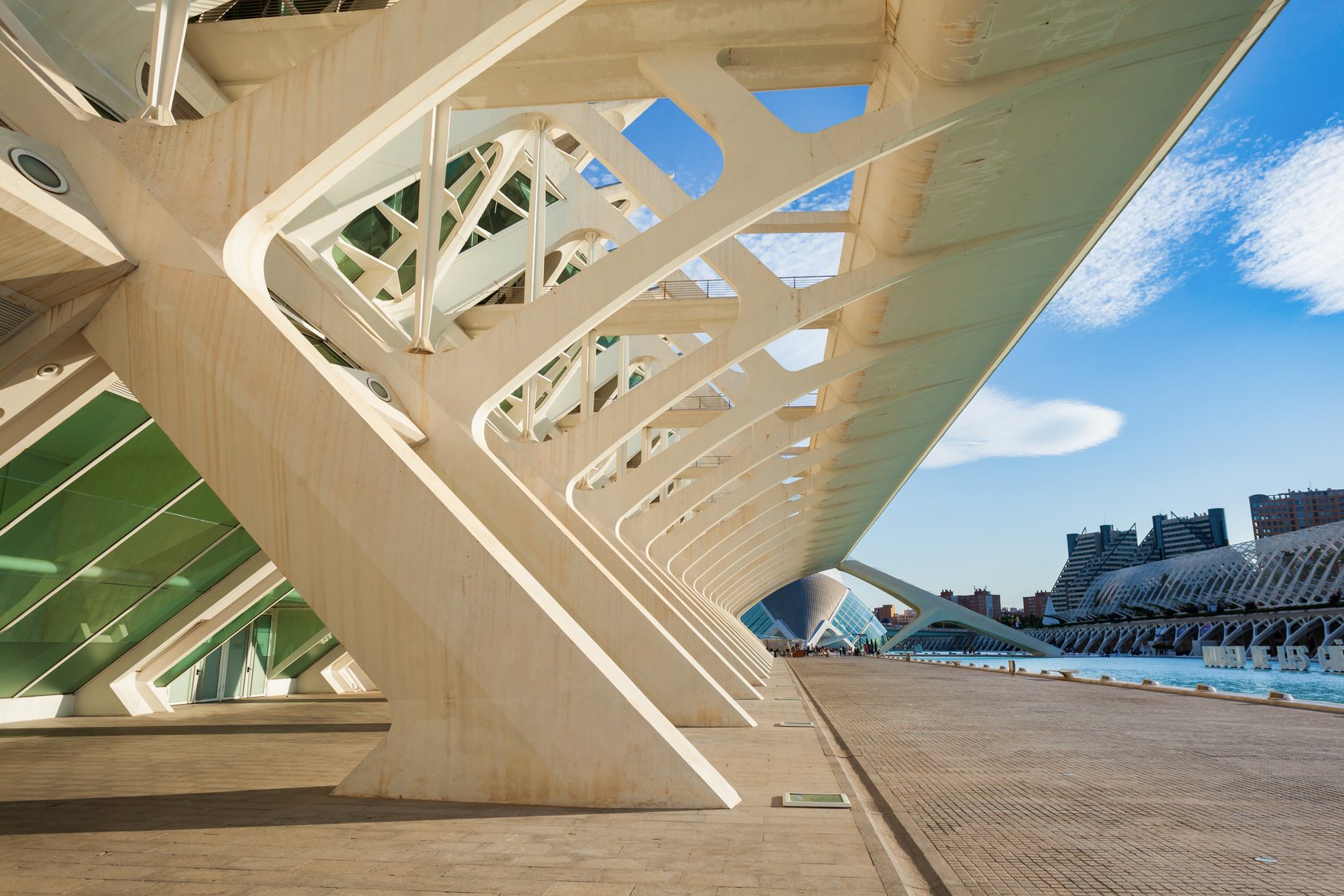 The City of Arts and Sciences in Valencia, Spain